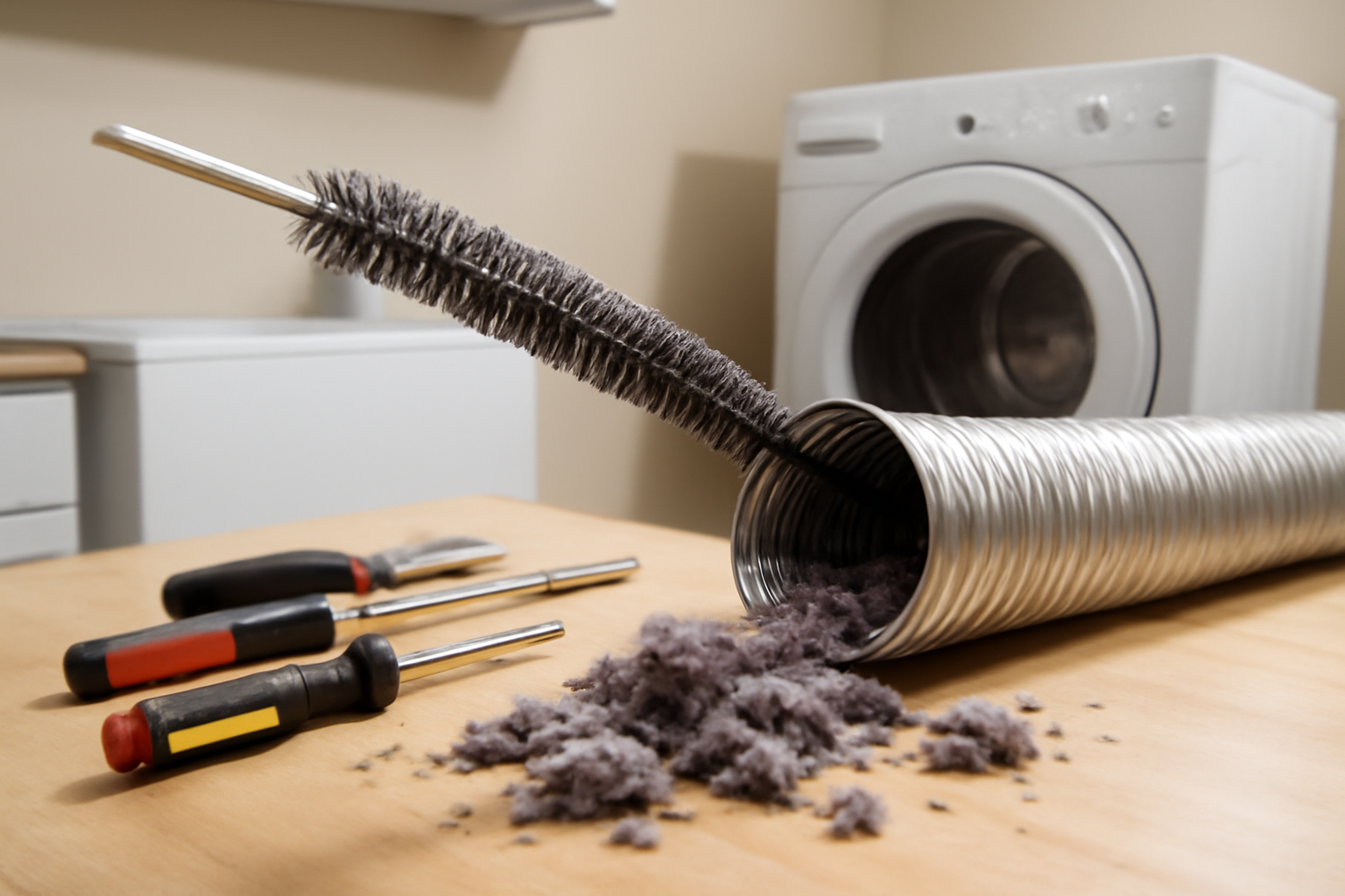 I Cleaned 10 Years of Dryer Lint With This LintEater Vent Cleaning Kit