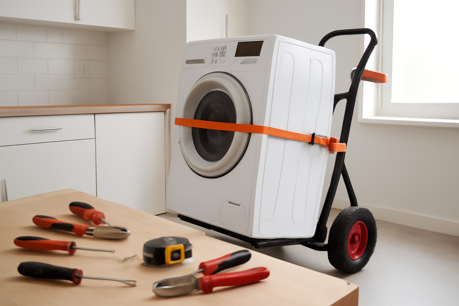 I Moved a 300-Pound Washer With a Milwaukee Appliance Hand Truck: Life Saver