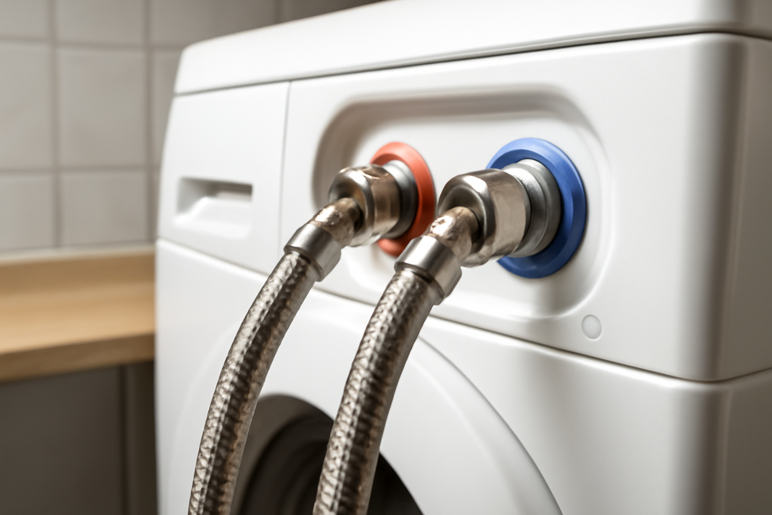 The Stainless Steel Braided Washing Machine Hoses That Ended My Flood Anxiety