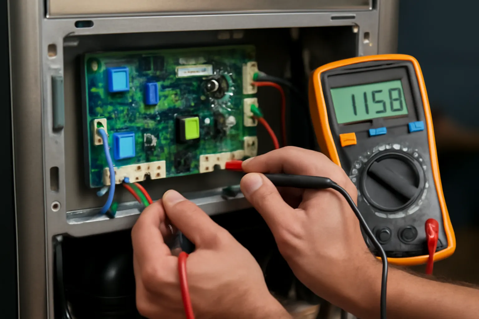 Samsung RF28R7351SR Ice Maker Motherboard Test: How to Diagnose the Main Control Board