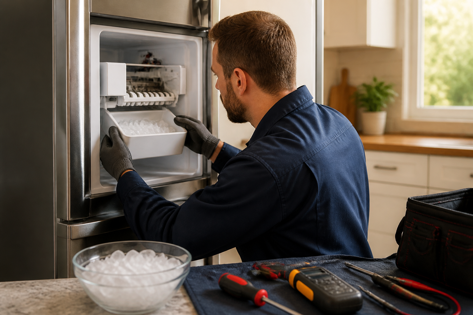 GE GSS25IYNFS Ice Maker Slow Production — Step-by-Step Guide