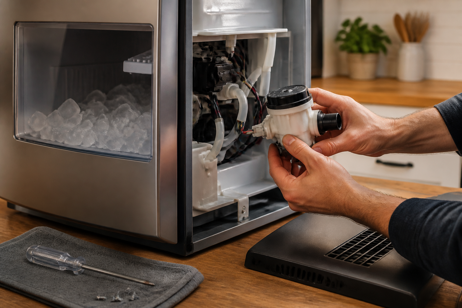 How to Replace the Water Pump on GE Profile Opal Ice Maker — Step-by-Step