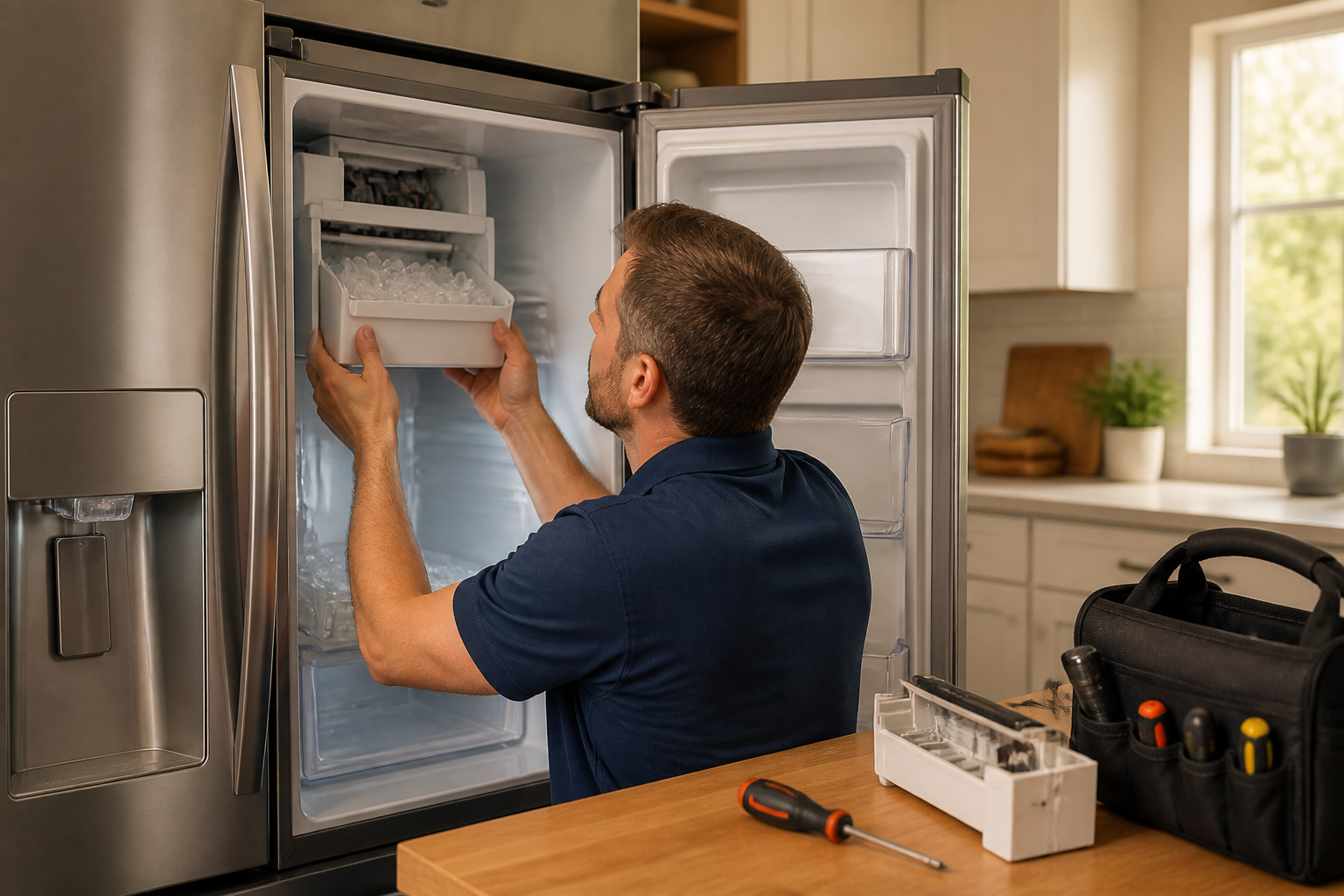 LG LRFXS2503S Ice Maker Craft Ice Not Working — Step-by-Step Guide