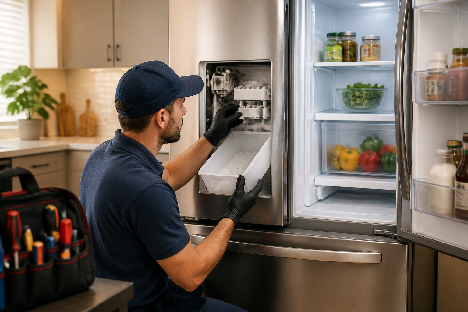 Samsung RF27T5201SR Ice Maker Not Making Ice — Step-by-Step Guide
