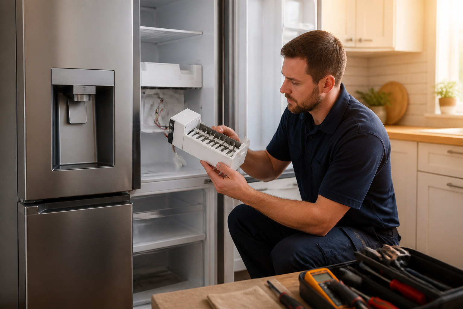 Samsung RF28T5001SR Ice Maker Not Making Ice — Step-by-Step Guide