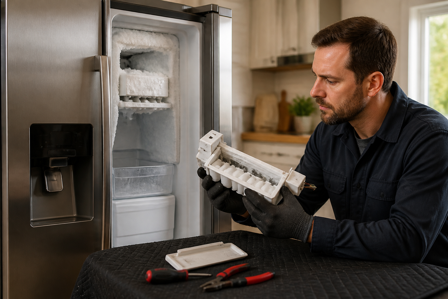 Samsung RS27T5200SR Ice Maker Freezing Up — Step-by-Step Guide