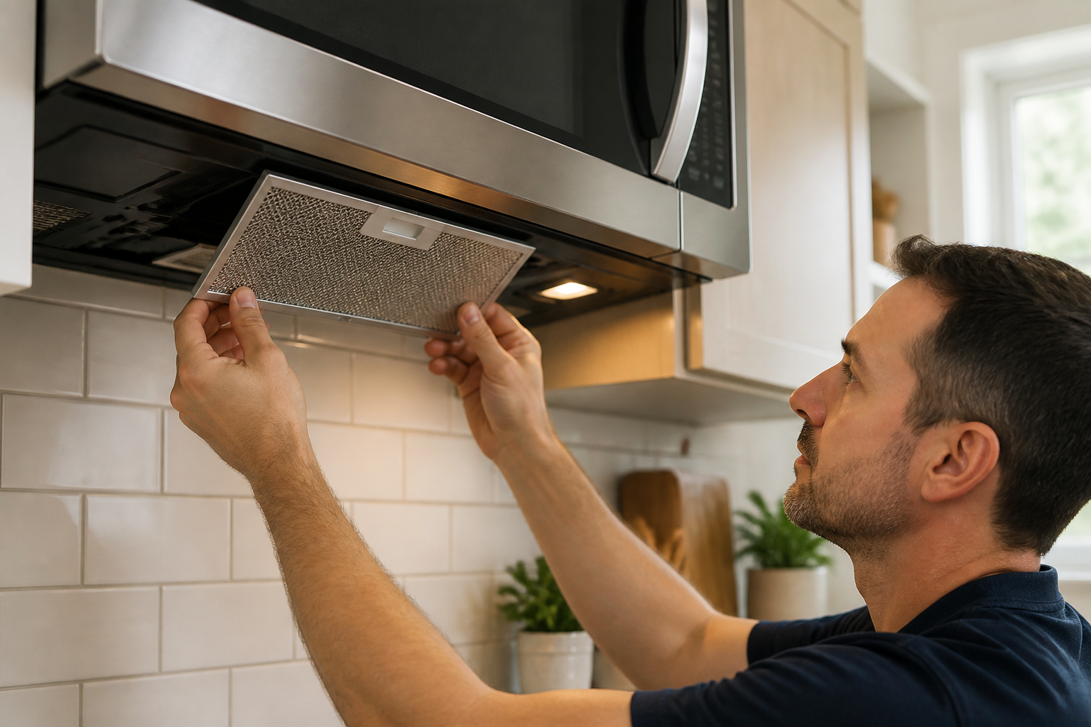 How to Install the Grease Filter on Whirlpool Microwave WMH31017HZ — Step-by-Step