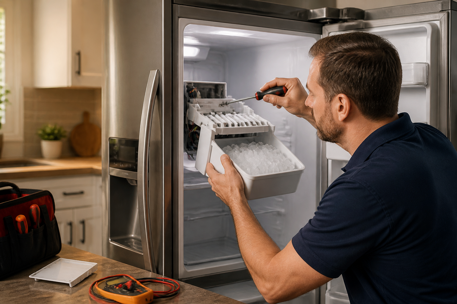 Whirlpool WRS325SDHZ Ice Maker Not Making Ice — Step-by-Step Guide