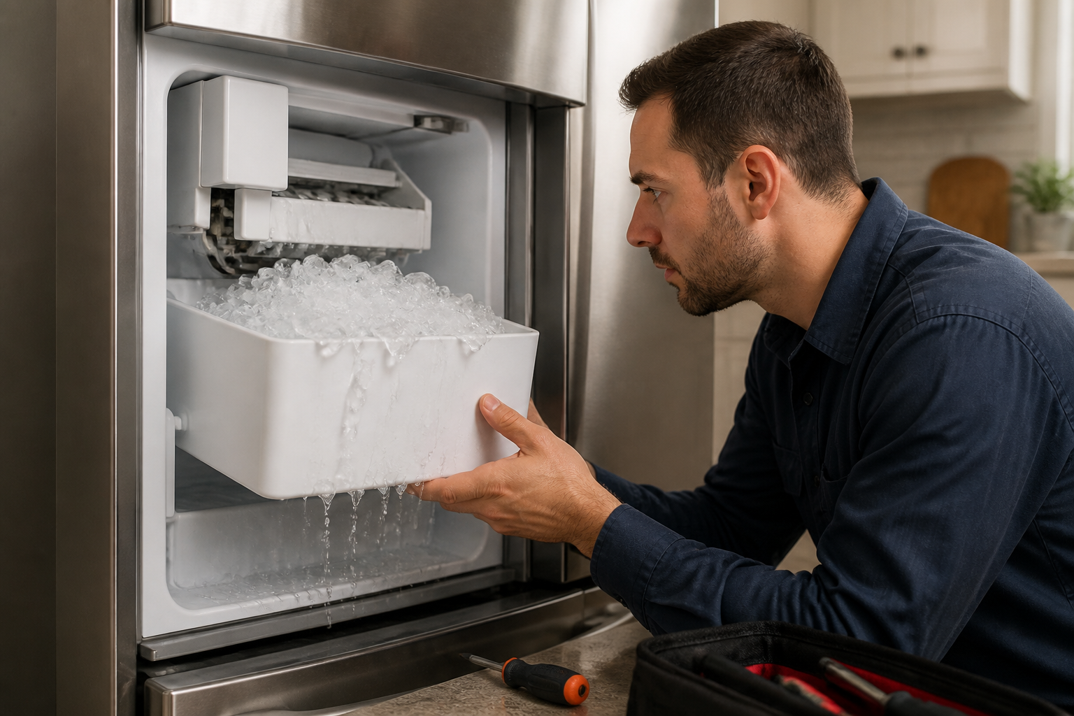Whirlpool WRS325SDHZ Ice Maker Overflowing — Step-by-Step Guide