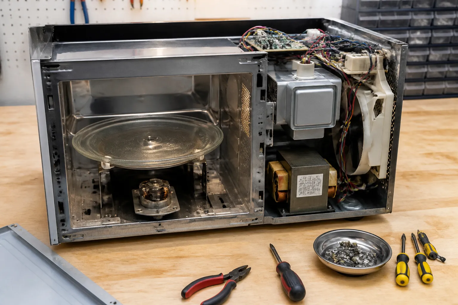 GE JES1072SHSS Turntable Motor Replacement — Step-by-Step Guide