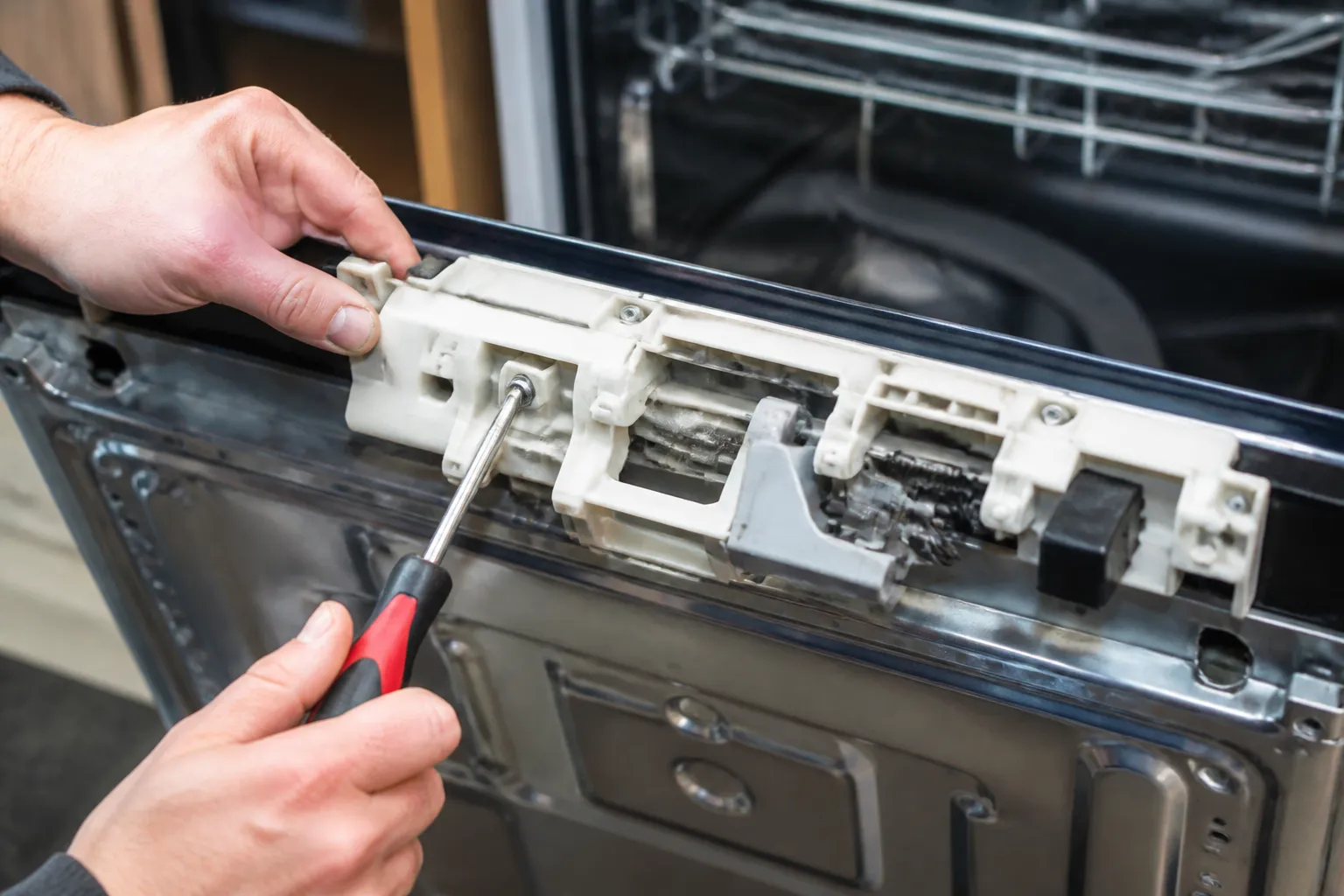 How to Fix Door Latch Not Latching on KitchenAid KDPM604KPS (Built-In)