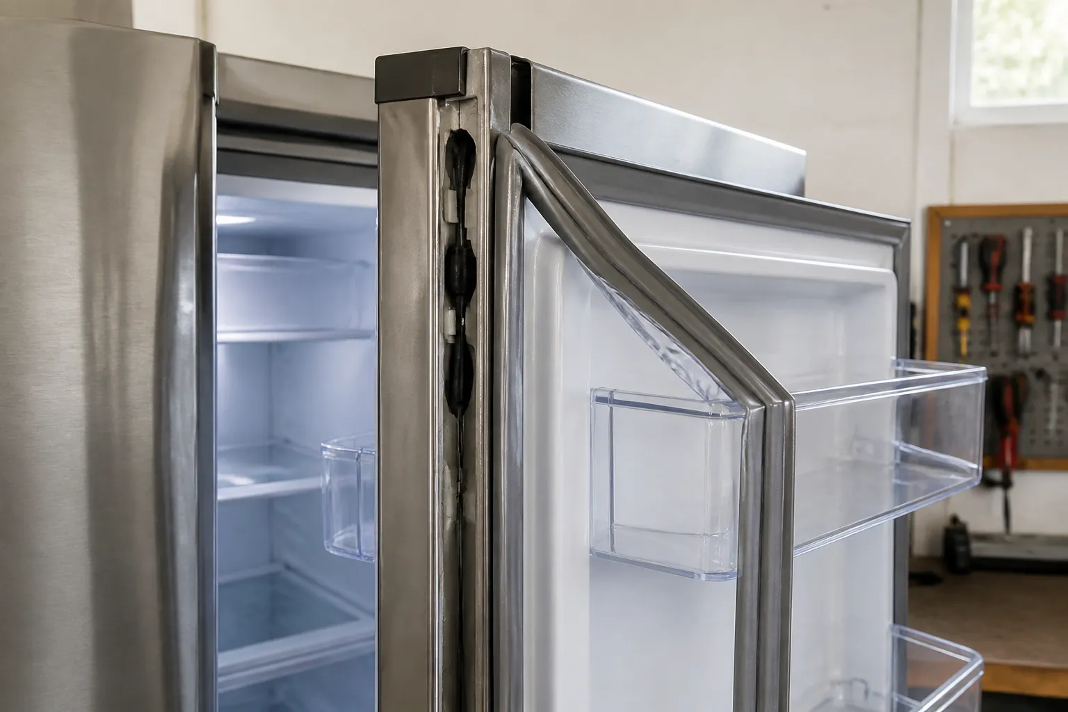 How to Fix Door Seal Leaking Cold Air on Maytag MFI2570FEZ (French Door)