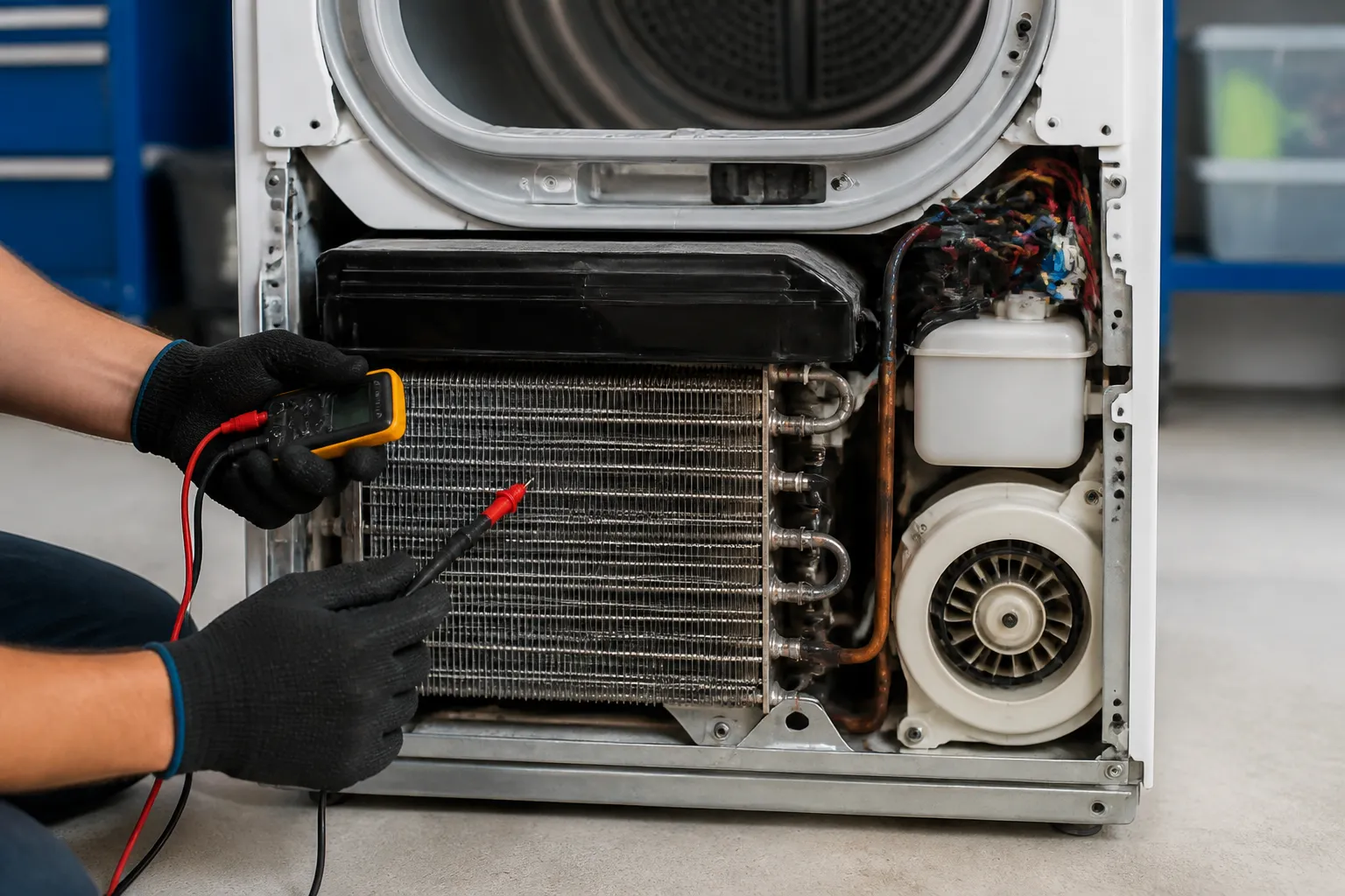How to Fix Error Code E1 on Bosch 500 Series WTW84P90UC (Condenser)