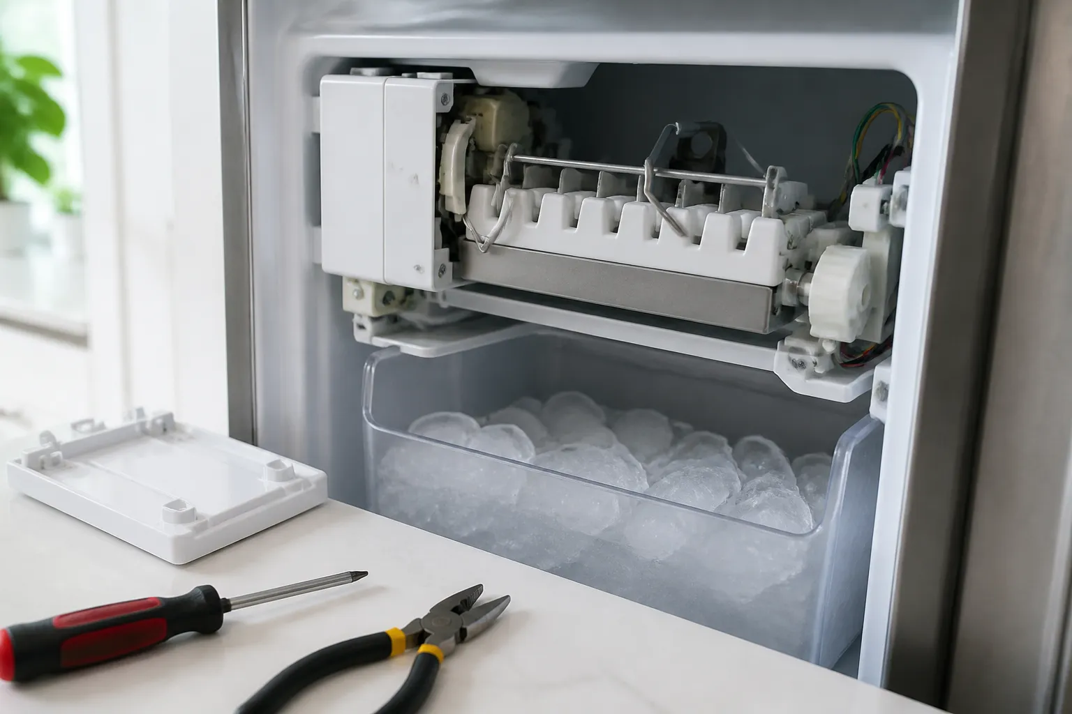 How to Fix Ice Maker Not Working on LG LRMVS3006S (French Door)