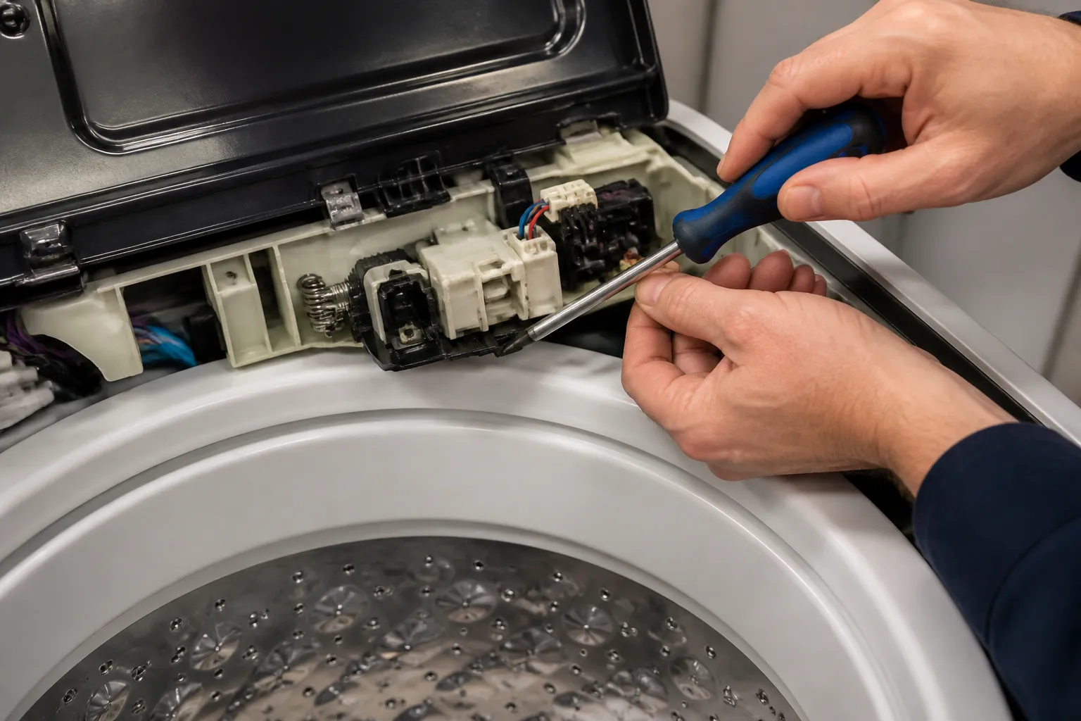 How to Fix Lid Lock Error on Maytag MVWC465HW (Top Load)