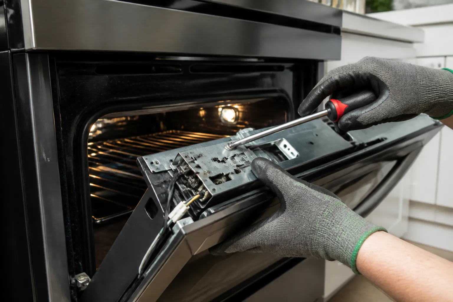 How to Fix Self-Clean Door Lock Stuck on LG LRE3061ST (Electric Range)