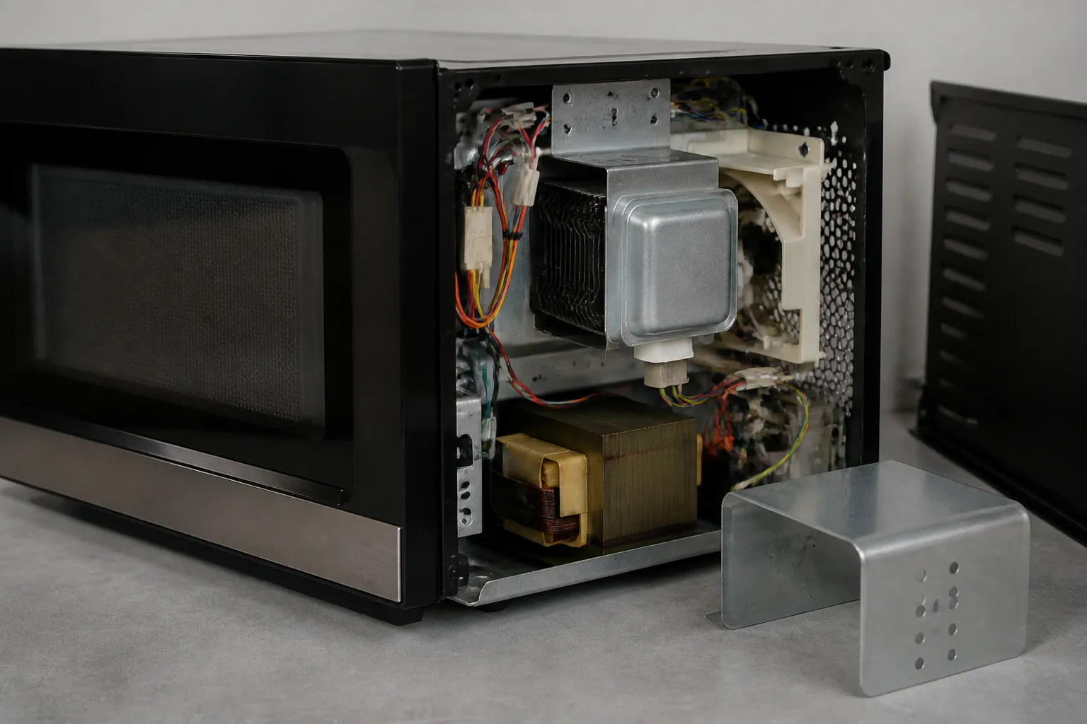 How to Fix Sparking Inside on Toshiba EM131A5C-BS (Countertop)
