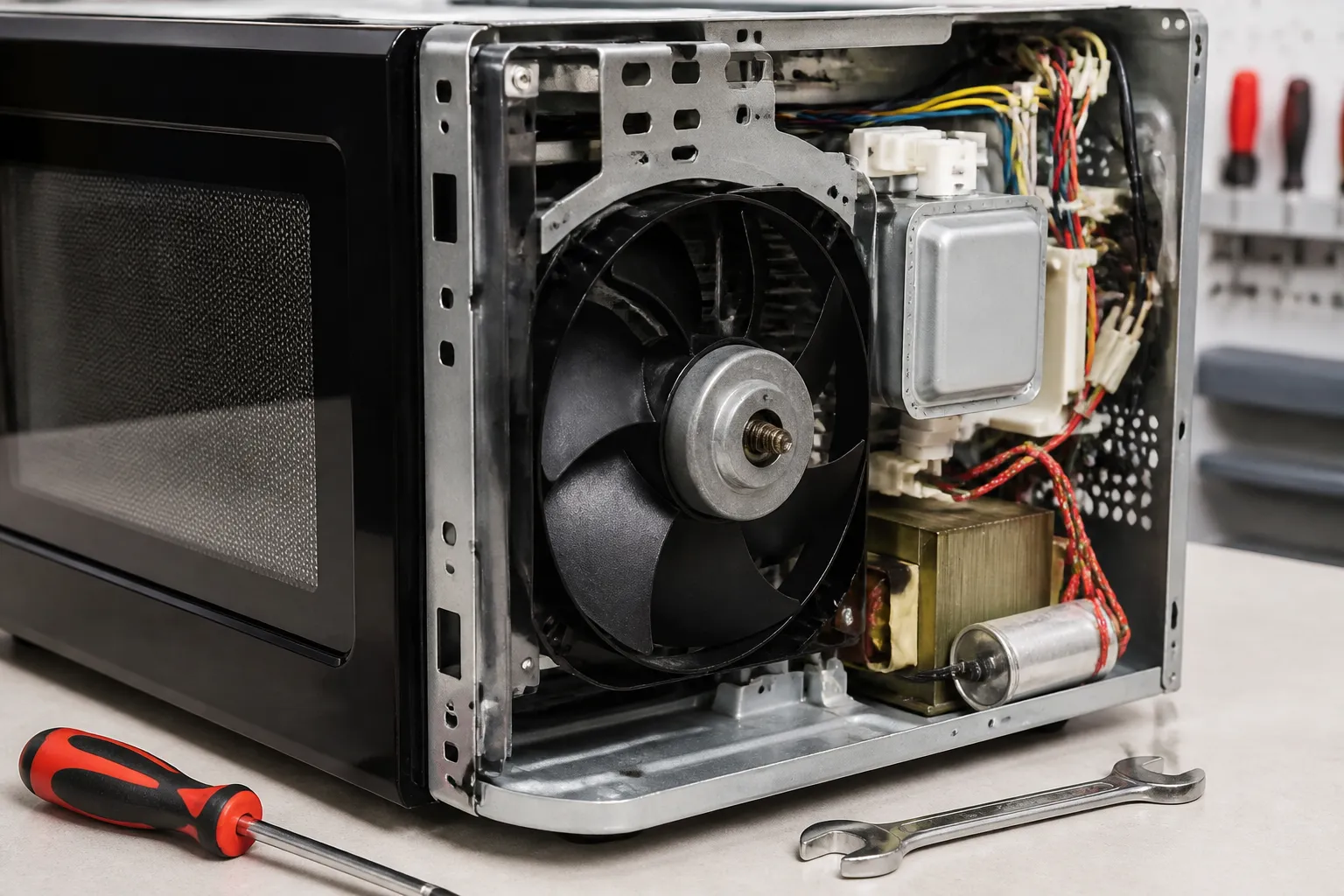 LG LMV2031ST Exhaust Fan Motor Replacement — Step-by-Step Guide
