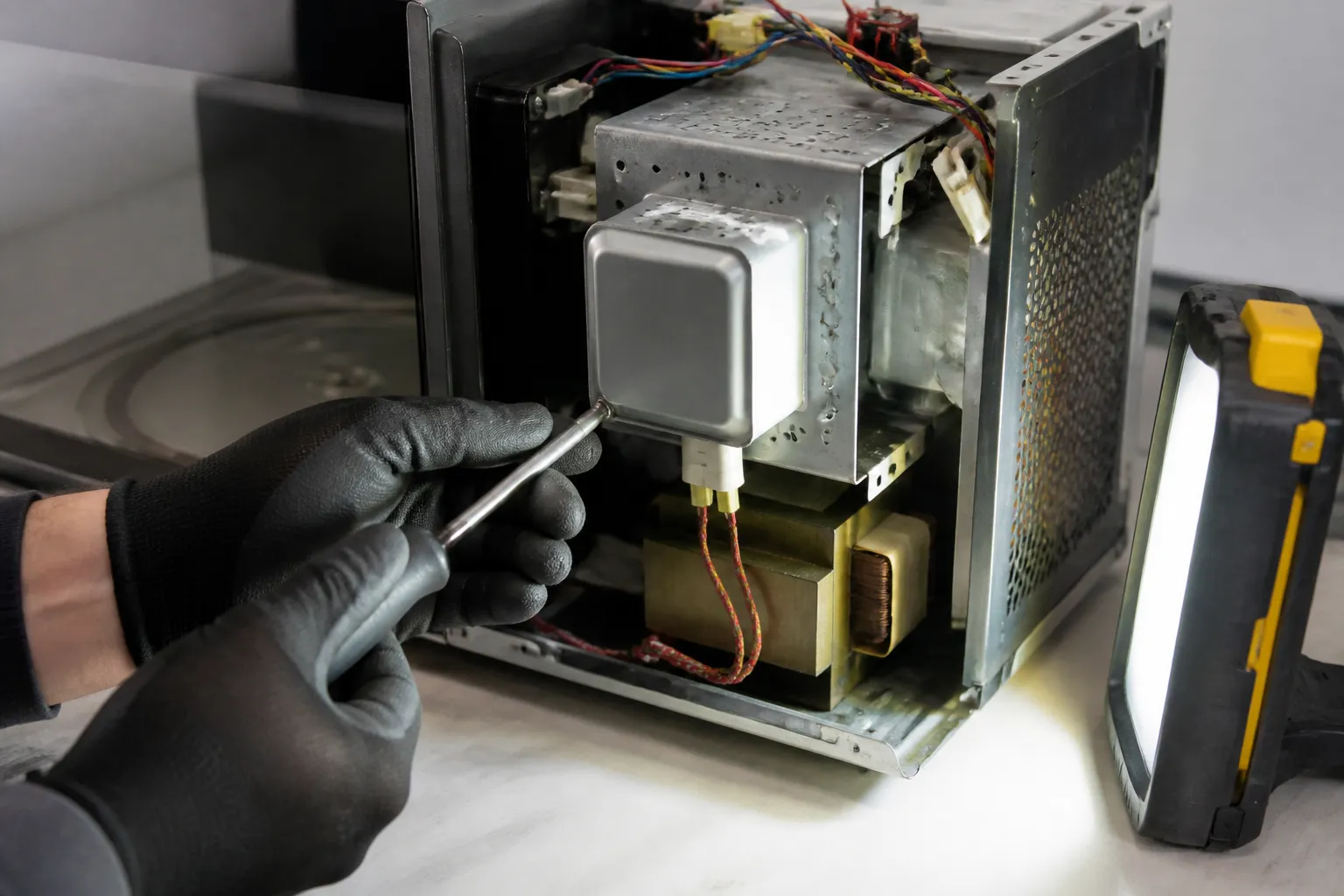 LG LMV2031ST Magnetron Failure — Step-by-Step Guide