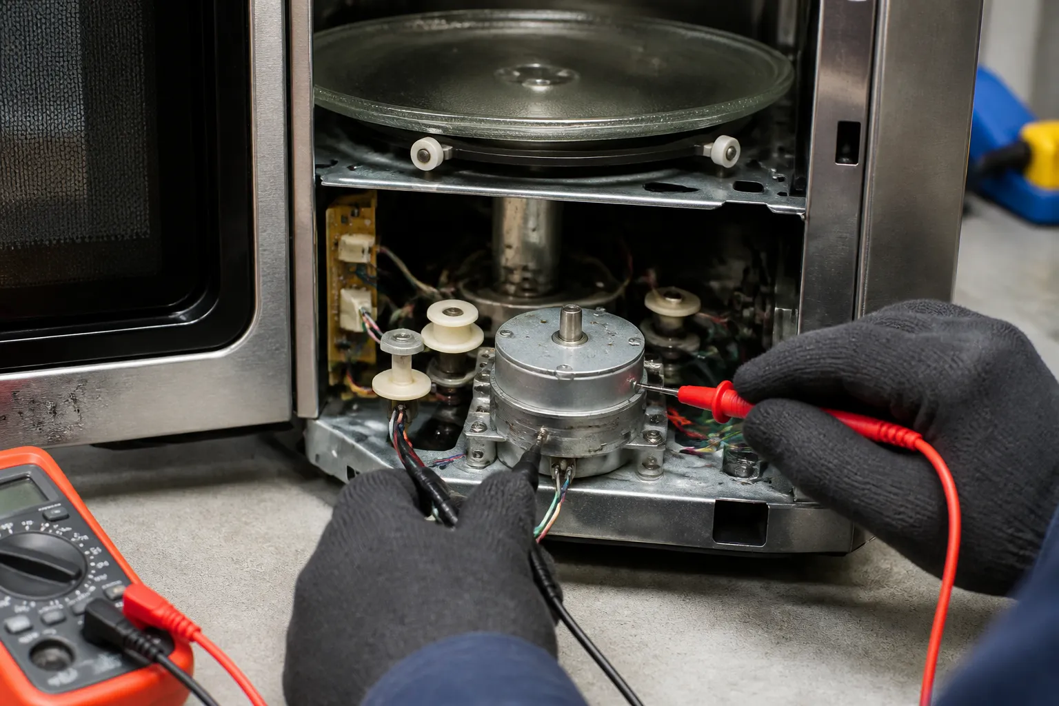 Panasonic NN-SN686S Turntable Motor Not Spinning — Step-by-Step Guide