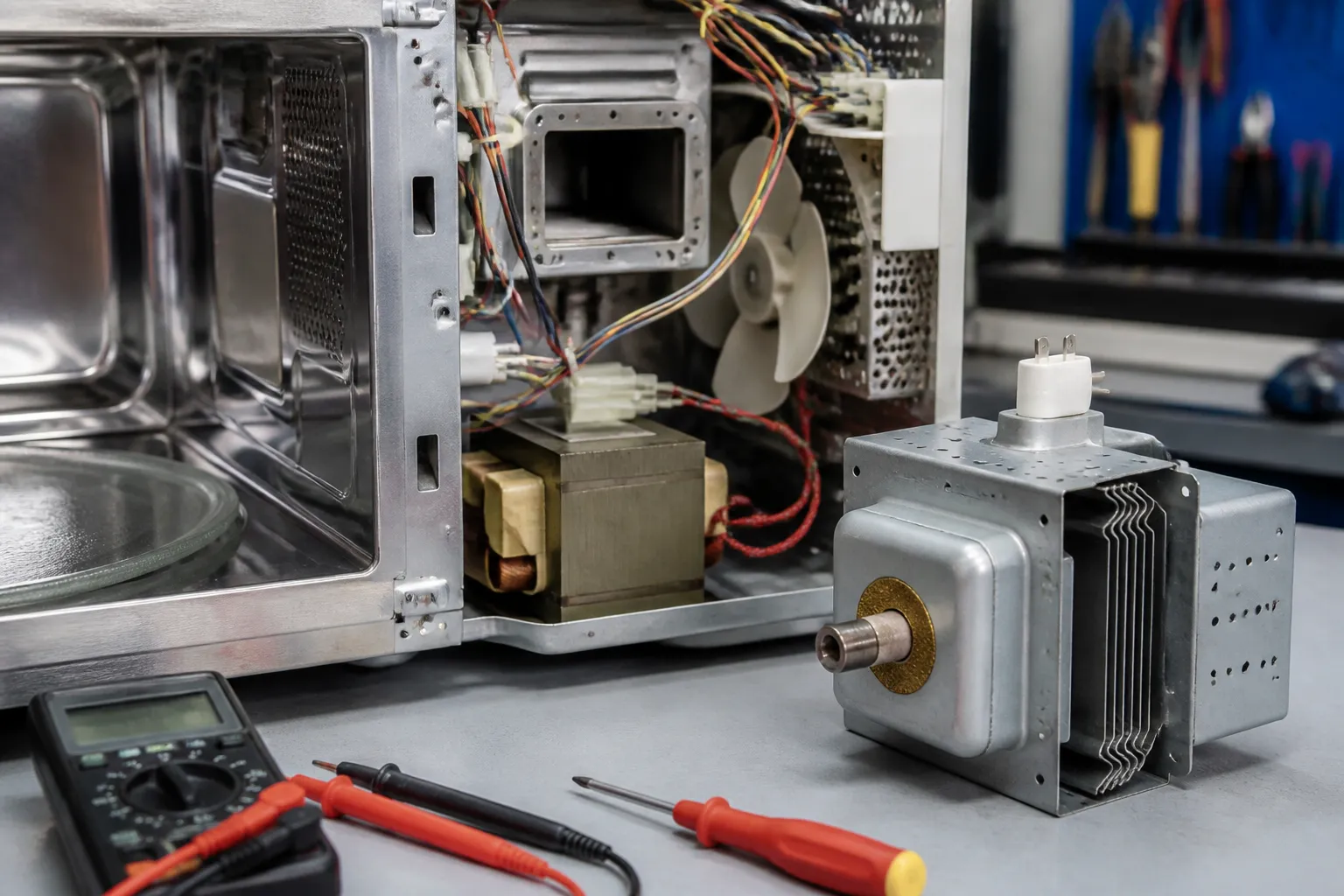 Panasonic NN-SN966S Magnetron Failure — Not Heating — Step-by-Step Guide