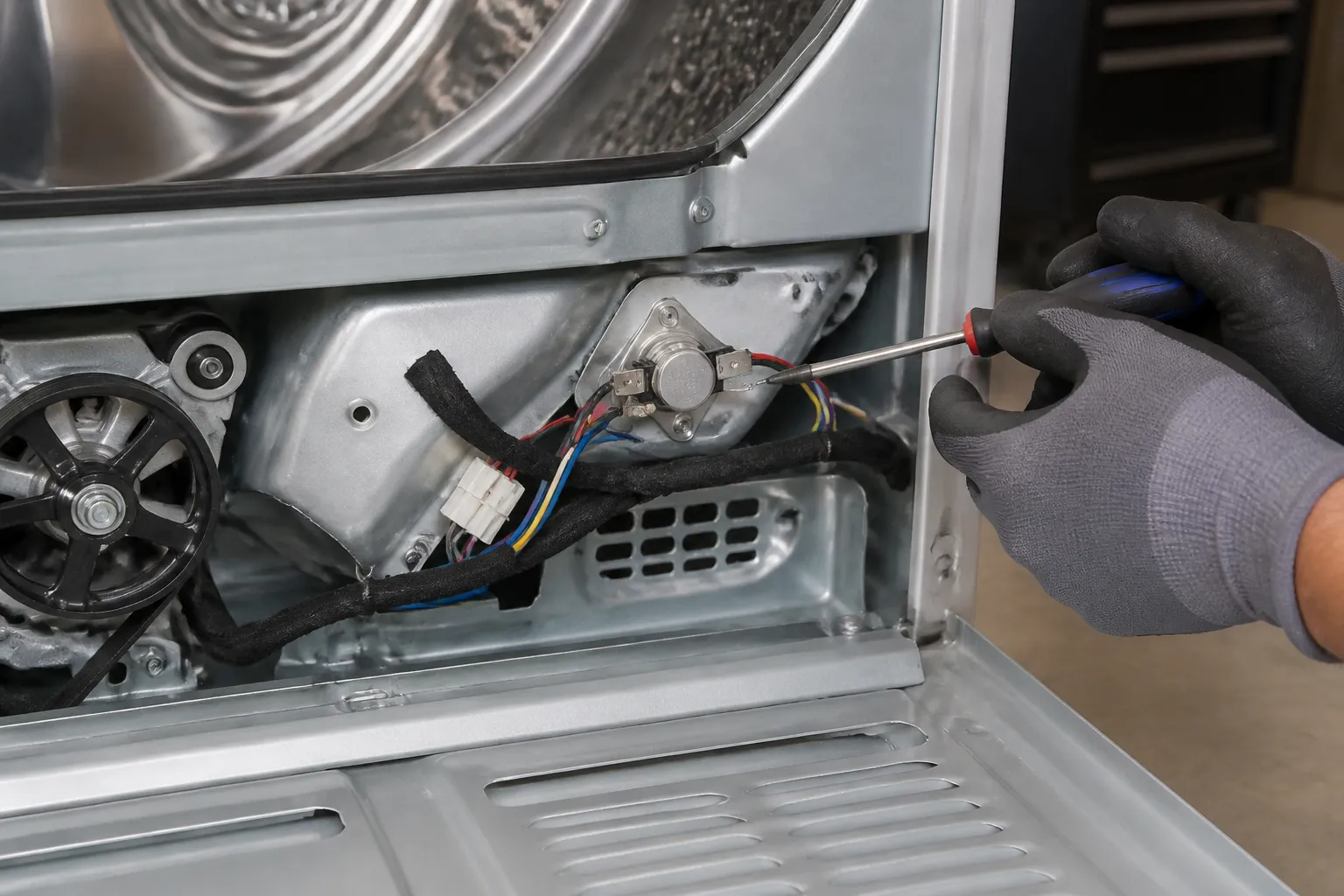 Samsung DVE45R6100W Thermal Fuse Replacement — Step-by-Step Guide