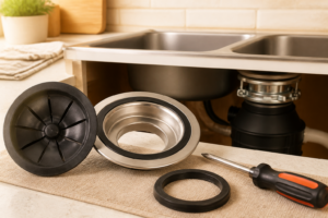 Badger Garbage Disposal Splash Guard & Sink Flange Gasket Replacement