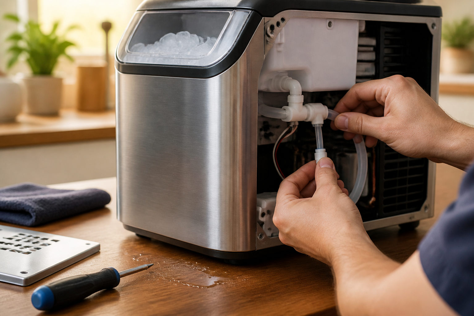 Euhomy Ice Maker Water Intake Leaking — Fix & Troubleshooting