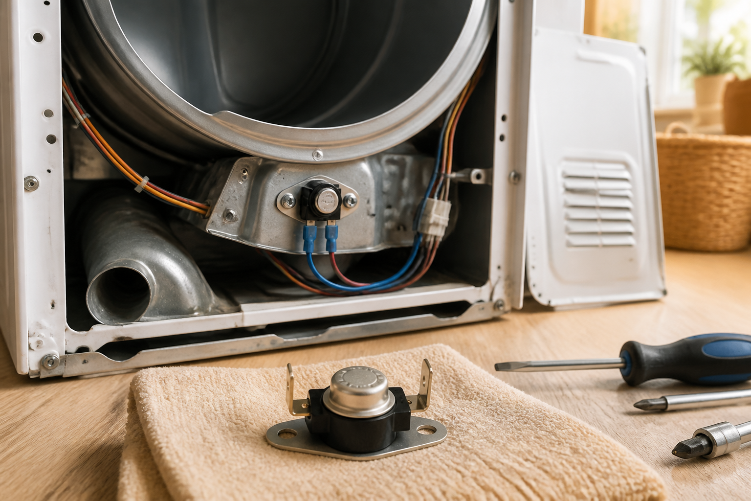 GE GTD33EASKWW Thermal Fuse Replacement — Step-by-Step Guide
