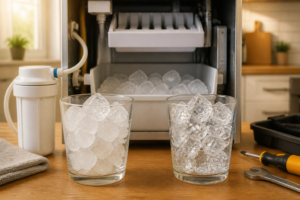 Ice Maker Hard Water vs Soft Water — What’s Better & How It Affects Ice