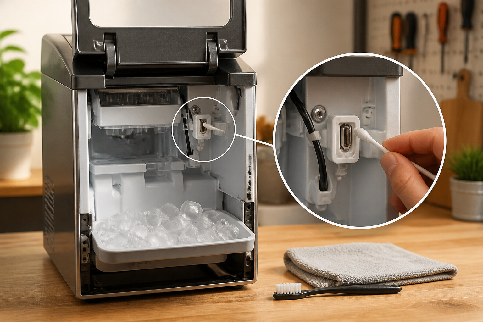 Igloo Ice Maker SCLEAN Sensor — Location & How to Clean It