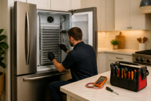 KitchenAid KRFC704FPS Evaporator Not Cooling — Diagnosis & Fix