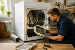 LG DLE7300WE Dryer Flow Error — Causes & Fix