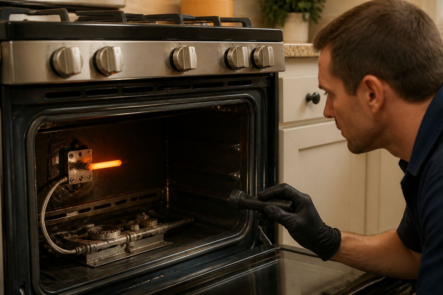 Whirlpool WFG505M0BS0 Igniter Glows Red Hot But Oven Won’t Light — Fix