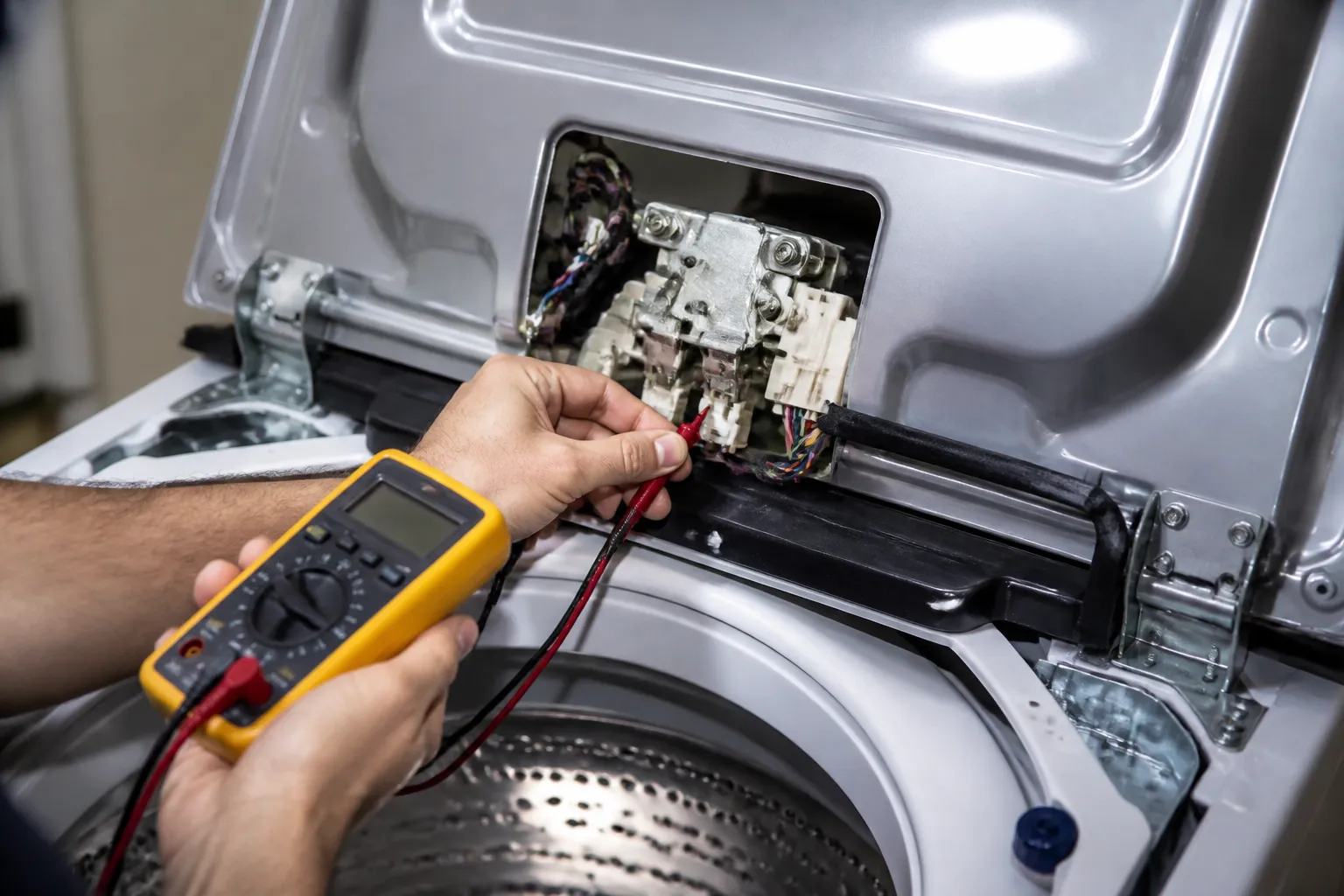 GE Washing Machine Lid Lock Circuit Problems — Unlock, Test & Fix