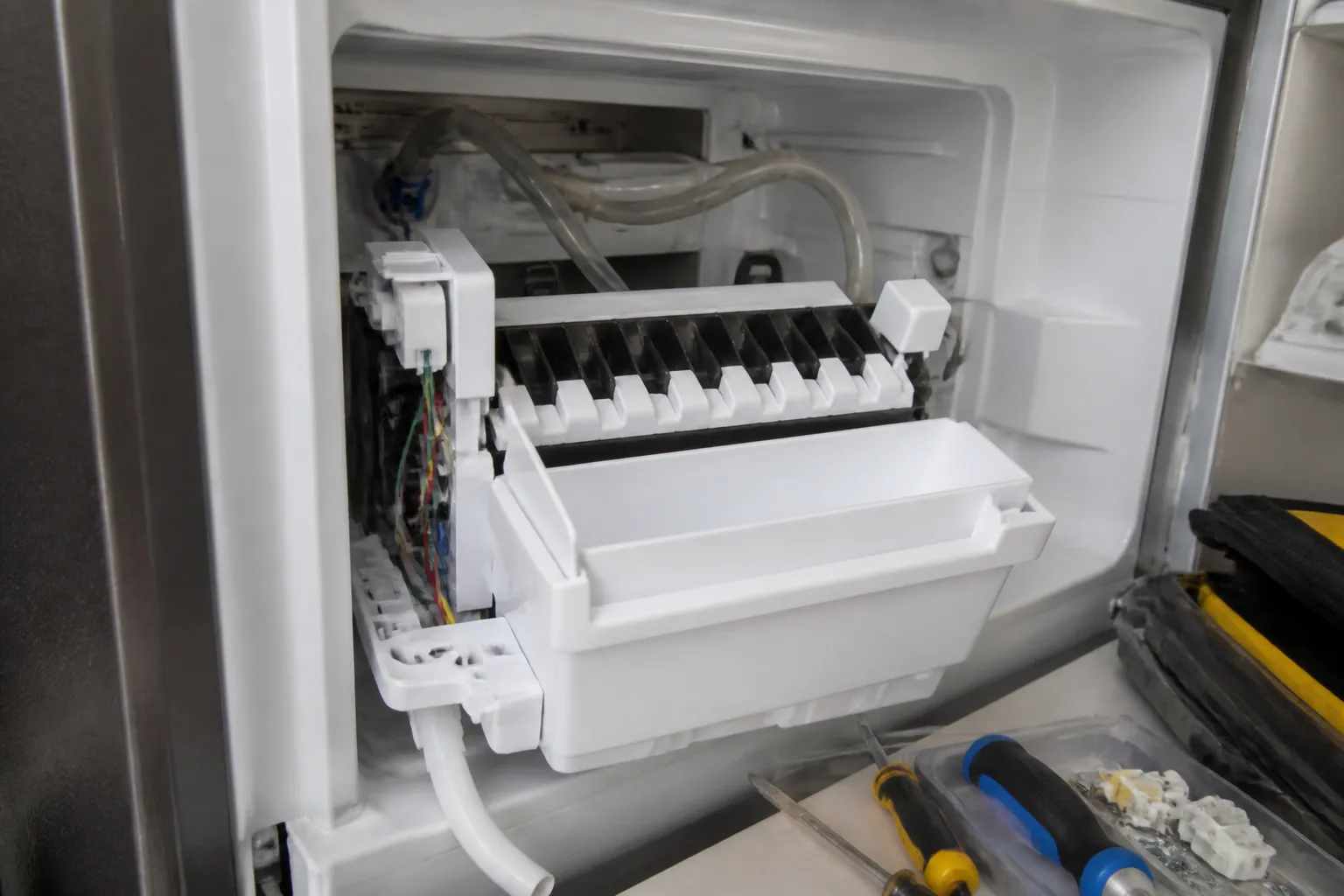 How to Remove and Replace the Ice Maker on Samsung RS27T5200SR