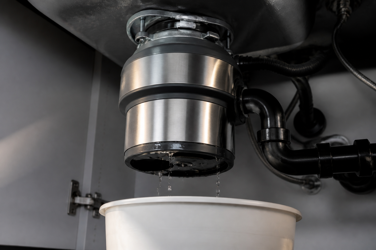 Garbage Disposal Leaking Under the Sink — Where Its Coming From & How to Fix It